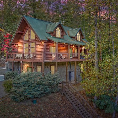 Relaxation Retreat - Pickleball Cabin - Wi-Fi, Fire Pit With Bar, Ev, Game Room, Hot Tub, Pool Access - Mins To Pf セバービル エクステリア 写真