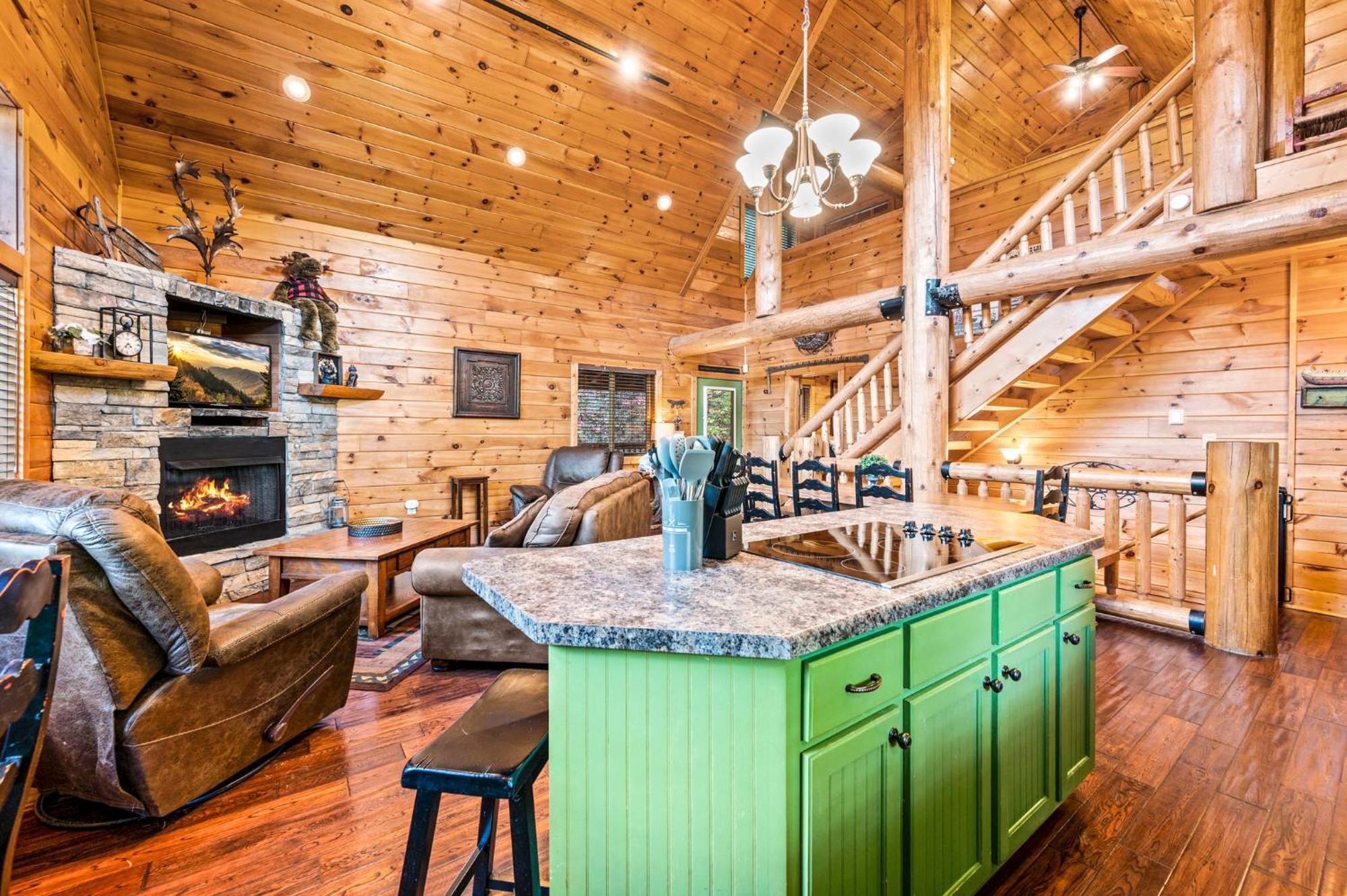 Relaxation Retreat - Pickleball Cabin - Wi-Fi, Fire Pit With Bar, Ev, Game Room, Hot Tub, Pool Access - Mins To Pf セバービル エクステリア 写真